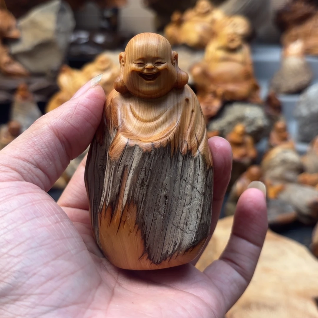 柏木太行崖柏手工雕刻