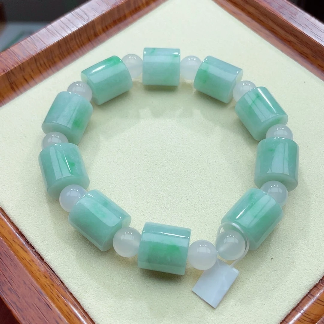 未镶嵌手链翡翠翡翠