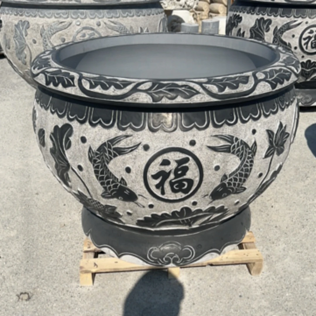 门海鱼缸花盆聚宝盆