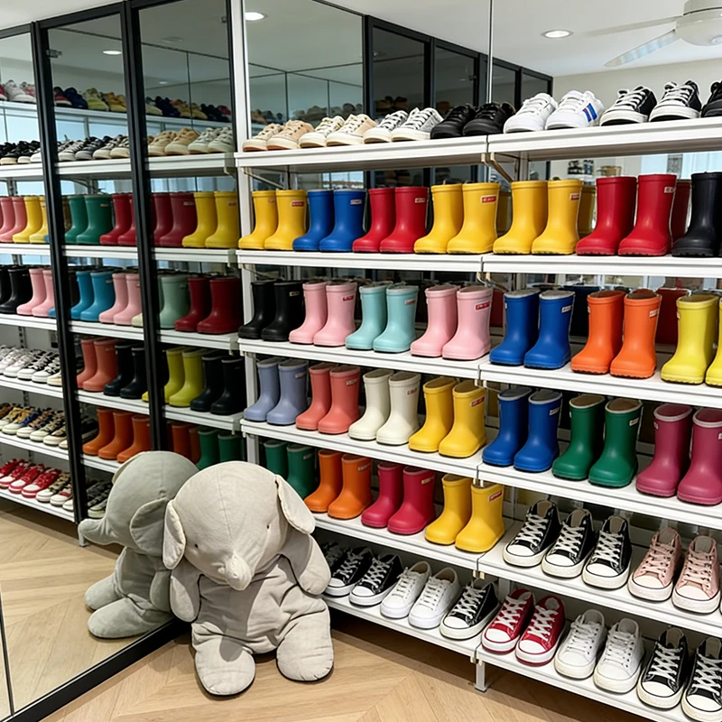 Q3312#KAXDD-BK75182黑色鞋子黑色亲子鞋