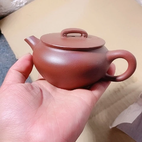 茶壶绿泥宜兴紫砂全手工制作工艺清