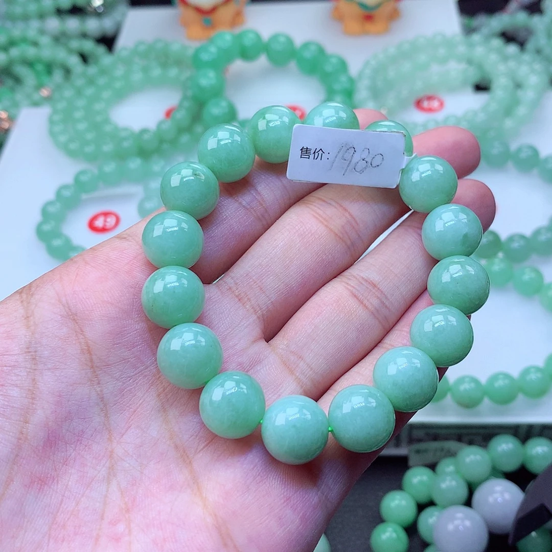 翡翠未镶嵌毛衣链