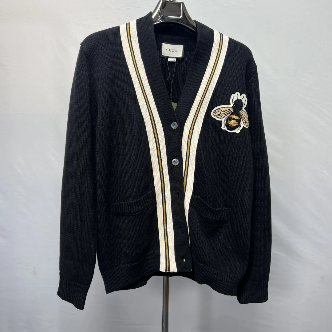 GUCCI/古驰 男士蜜蜂开衫外套 tz6318aa