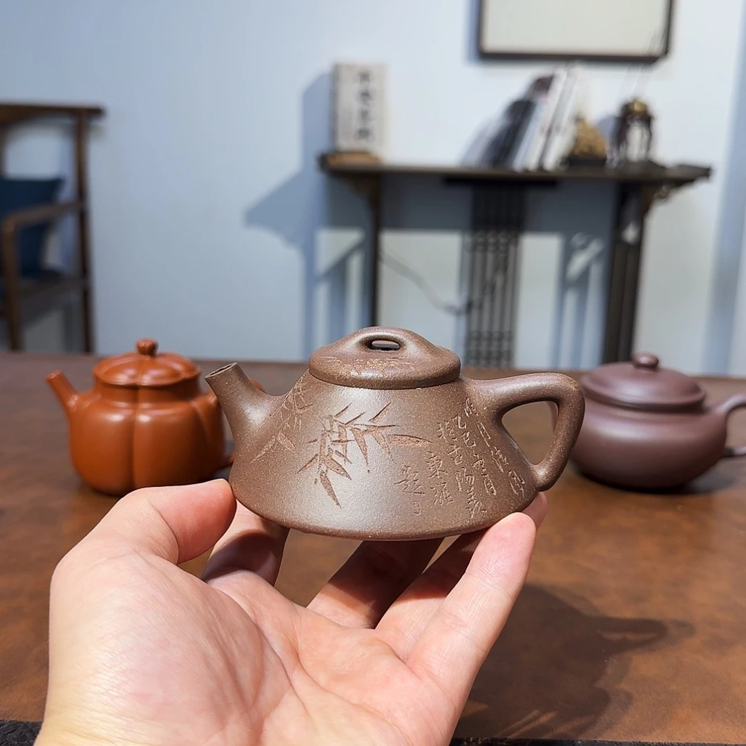 小***8茶壶紫砂原矿紫砂壶