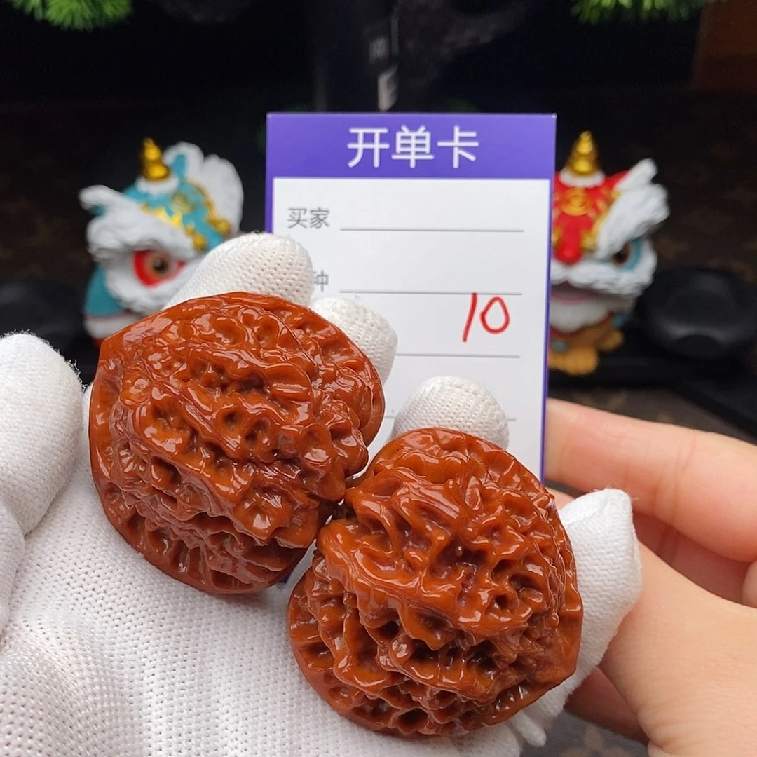 吊坠文玩核桃10号45官帽