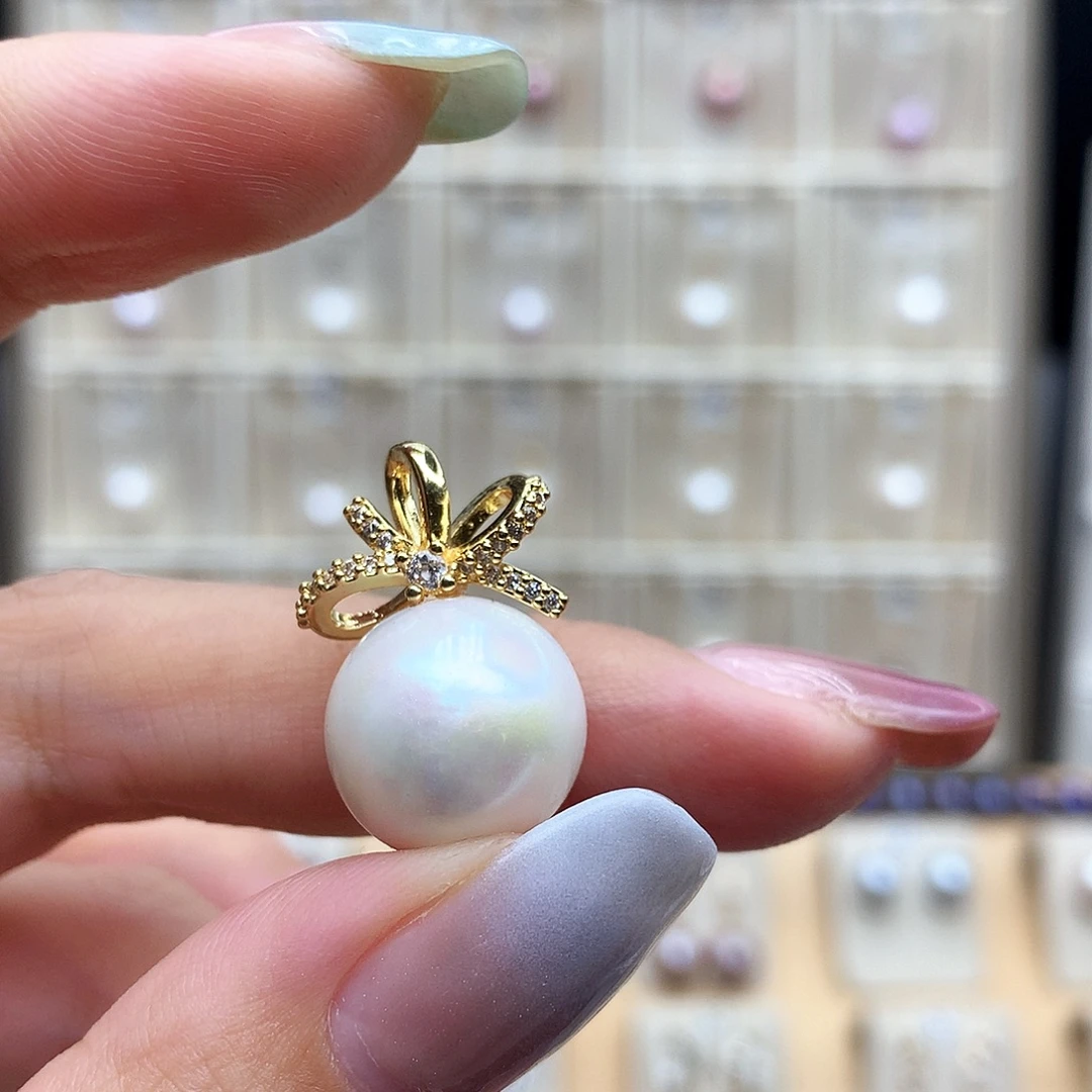 吊坠(赠链)合金淡水珍珠