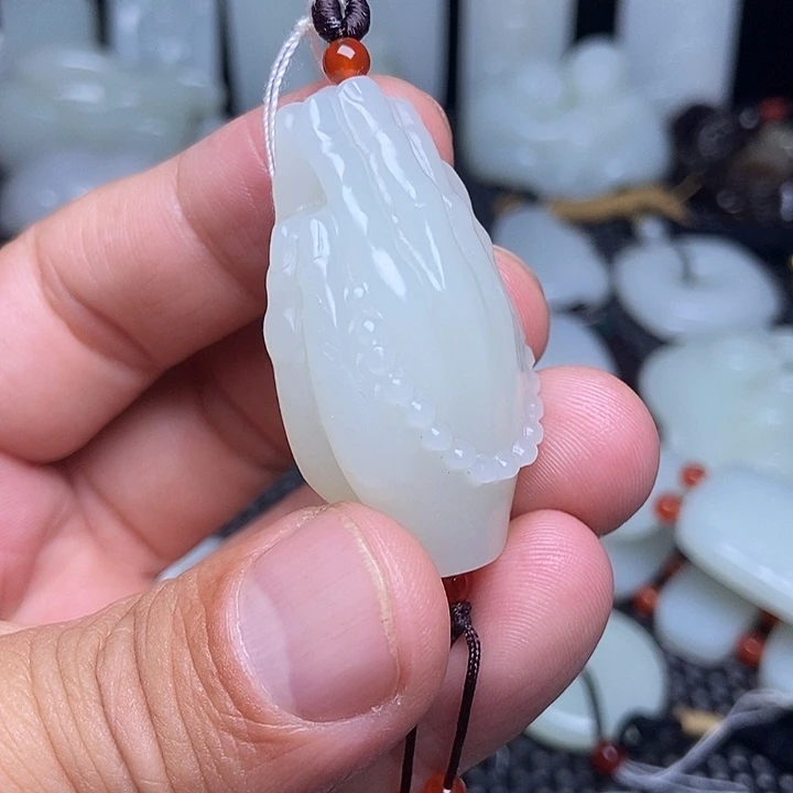 吊坠(不含链)未镶嵌和田玉