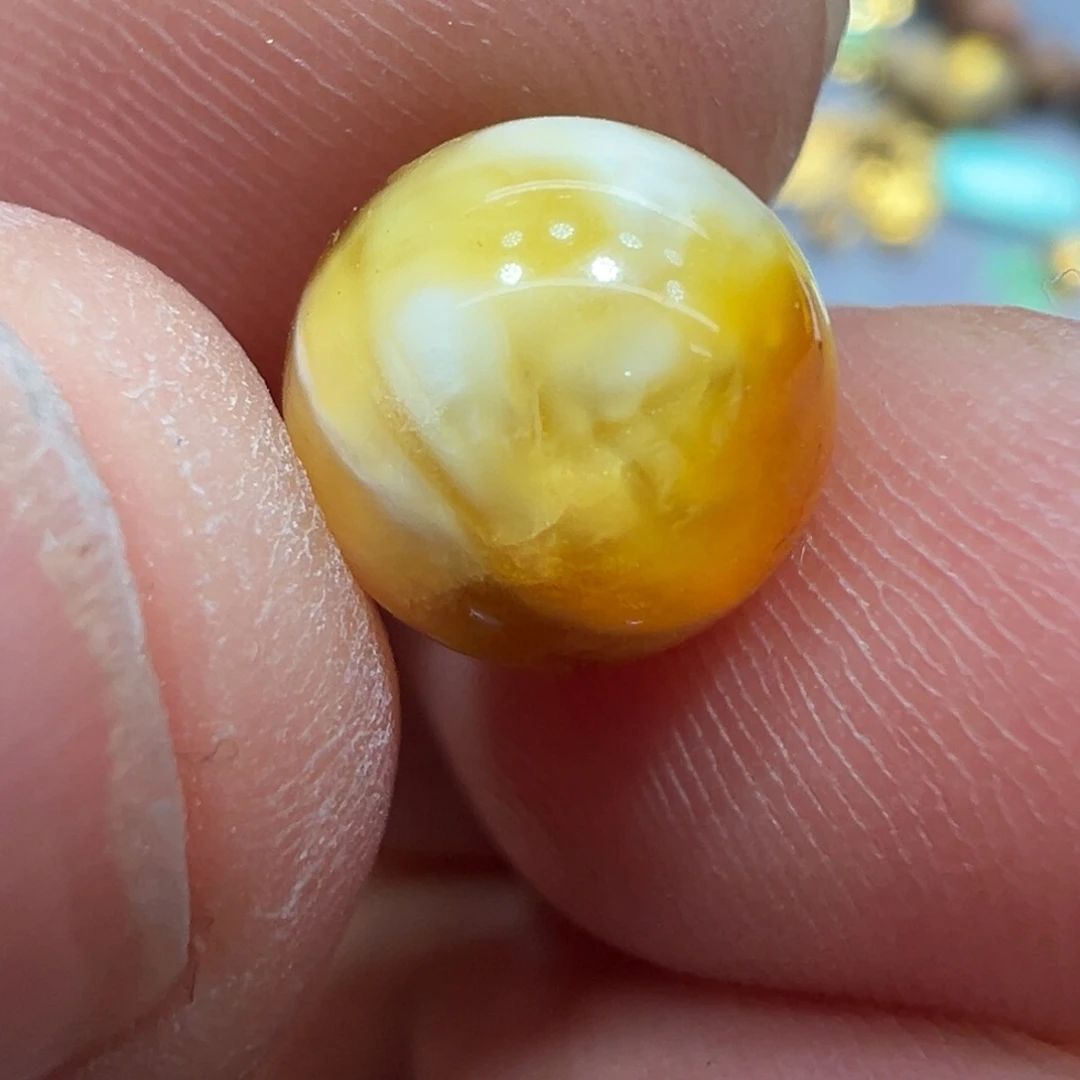 琥珀未镶嵌颈饰尺寸9