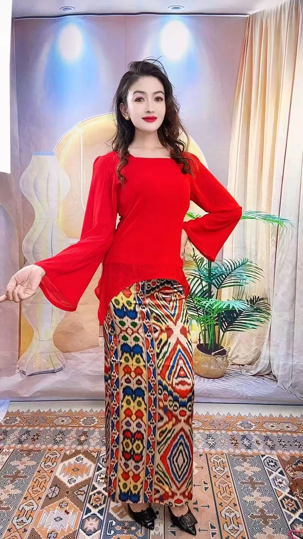 欧美风时尚套装民族风甜辣风高街穿搭new vintage