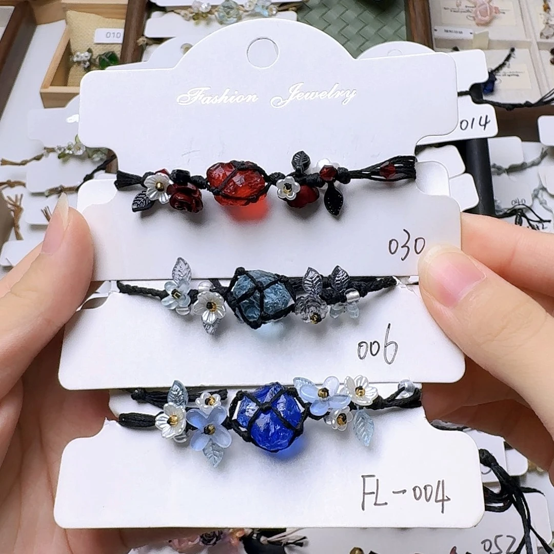 石英石纯铜锡合金纯铜030 006 004手链