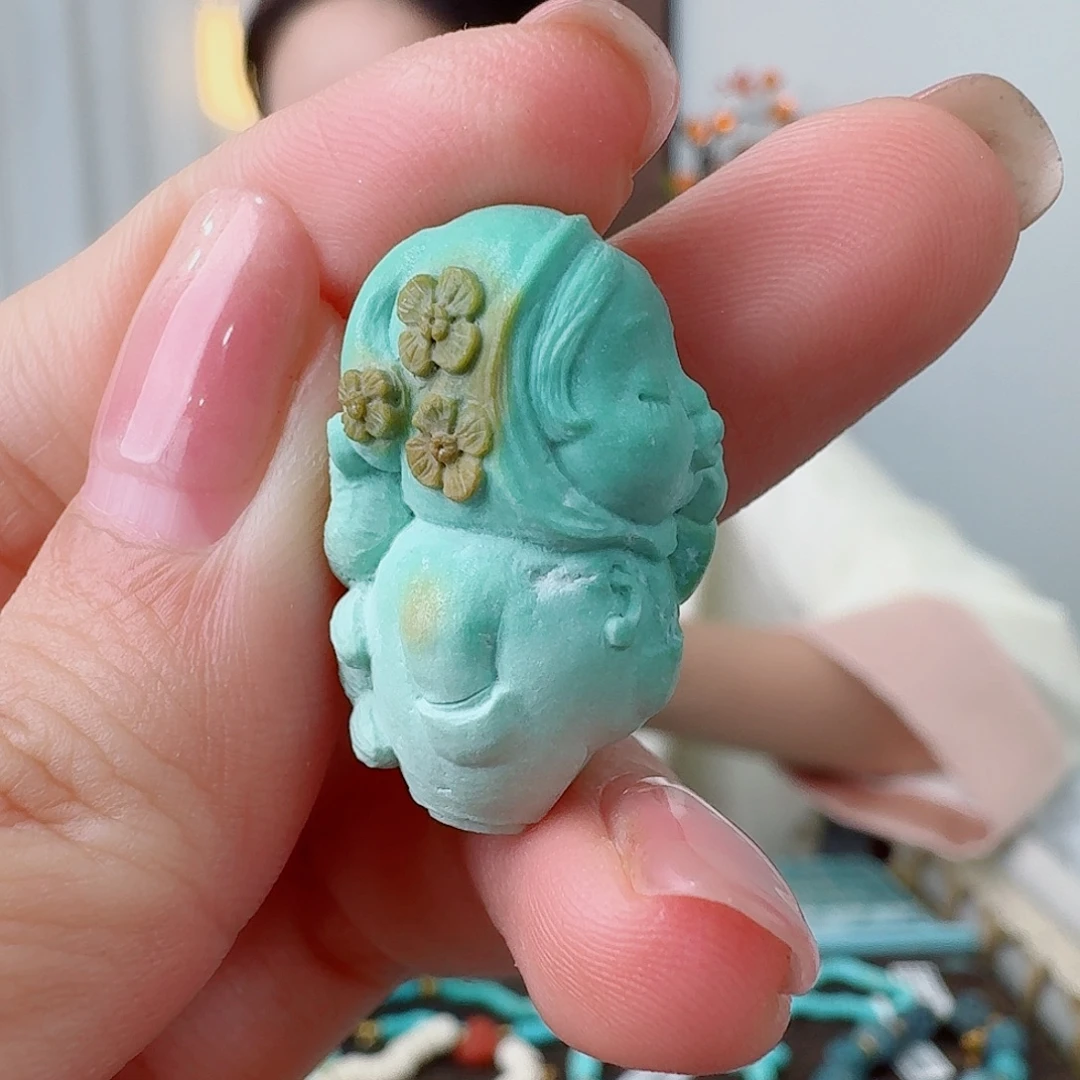 绿松石未镶嵌珠宝奇石