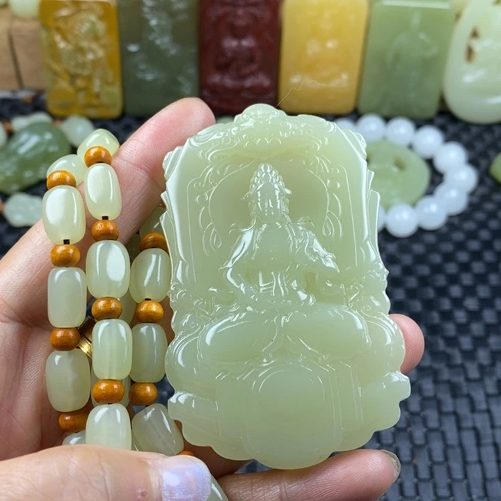 昆仑料单面观音牌