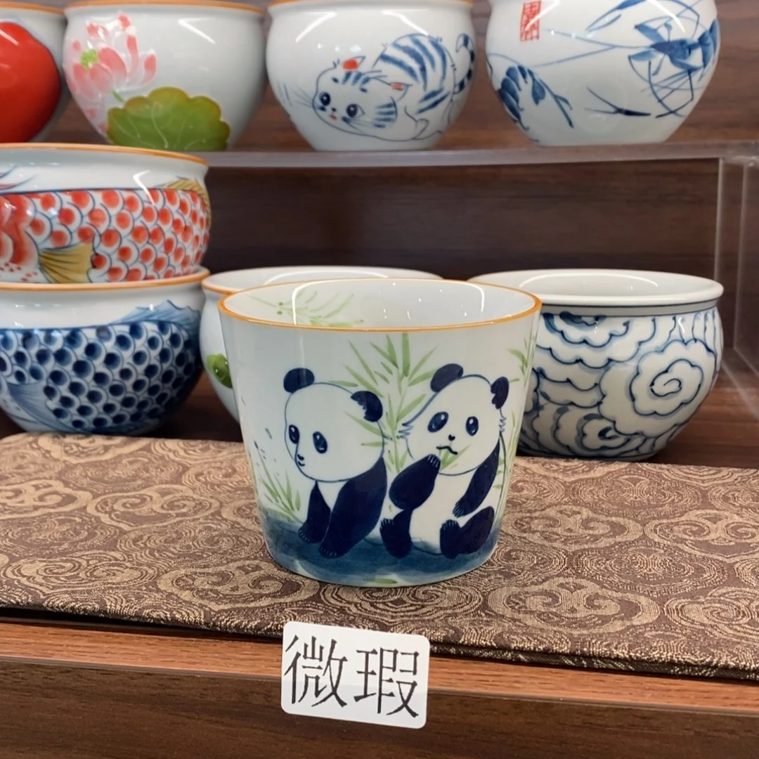 釉下彩手工绘制手工绘制