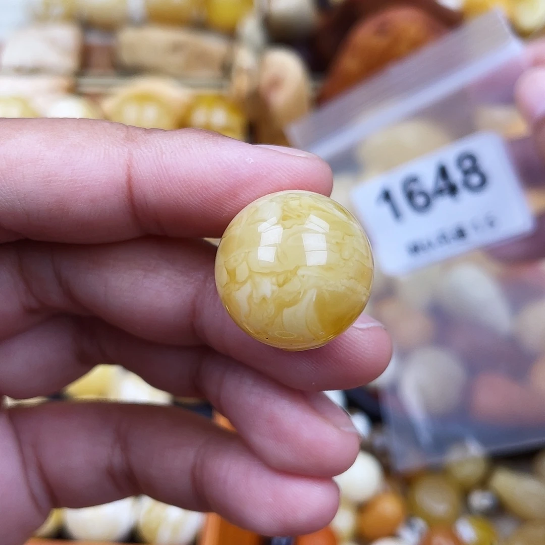 未镶嵌蜜蜡珠宝奇石粉19.7