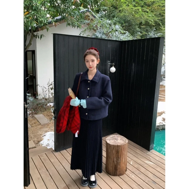 赵小小【中古秀场】9310 小香风外套女2025复古名媛夹克设计感外套