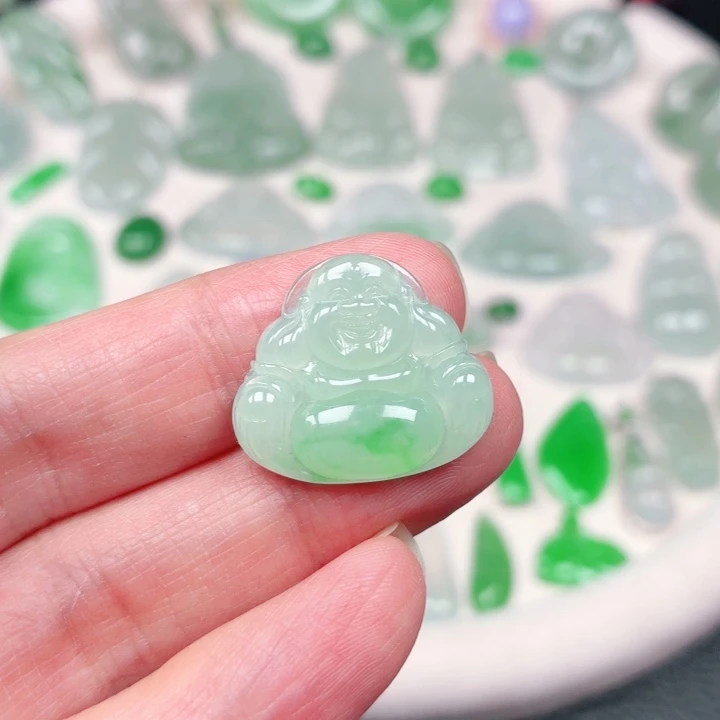 颈饰未镶嵌翡翠缅甸天然A货翡翠