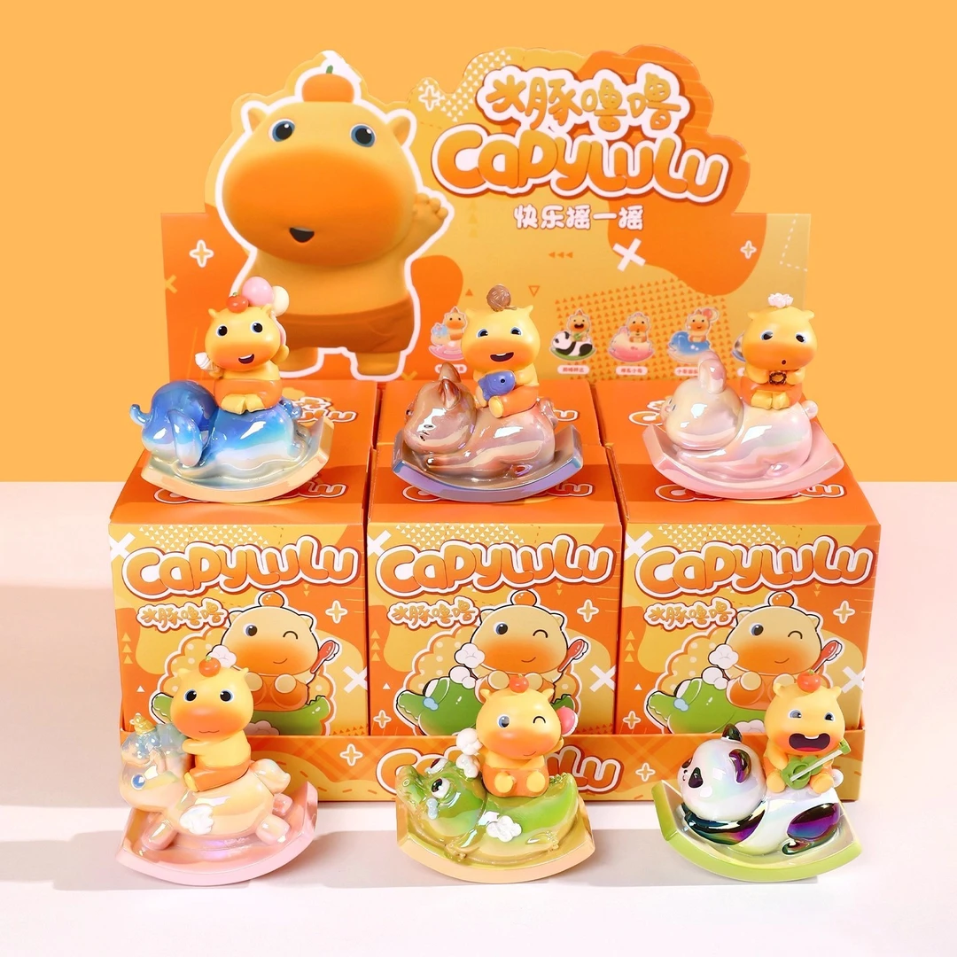 正版水豚噜噜玩偶毛绒挂件学生书包包钥匙扣周边挂饰男女礼物