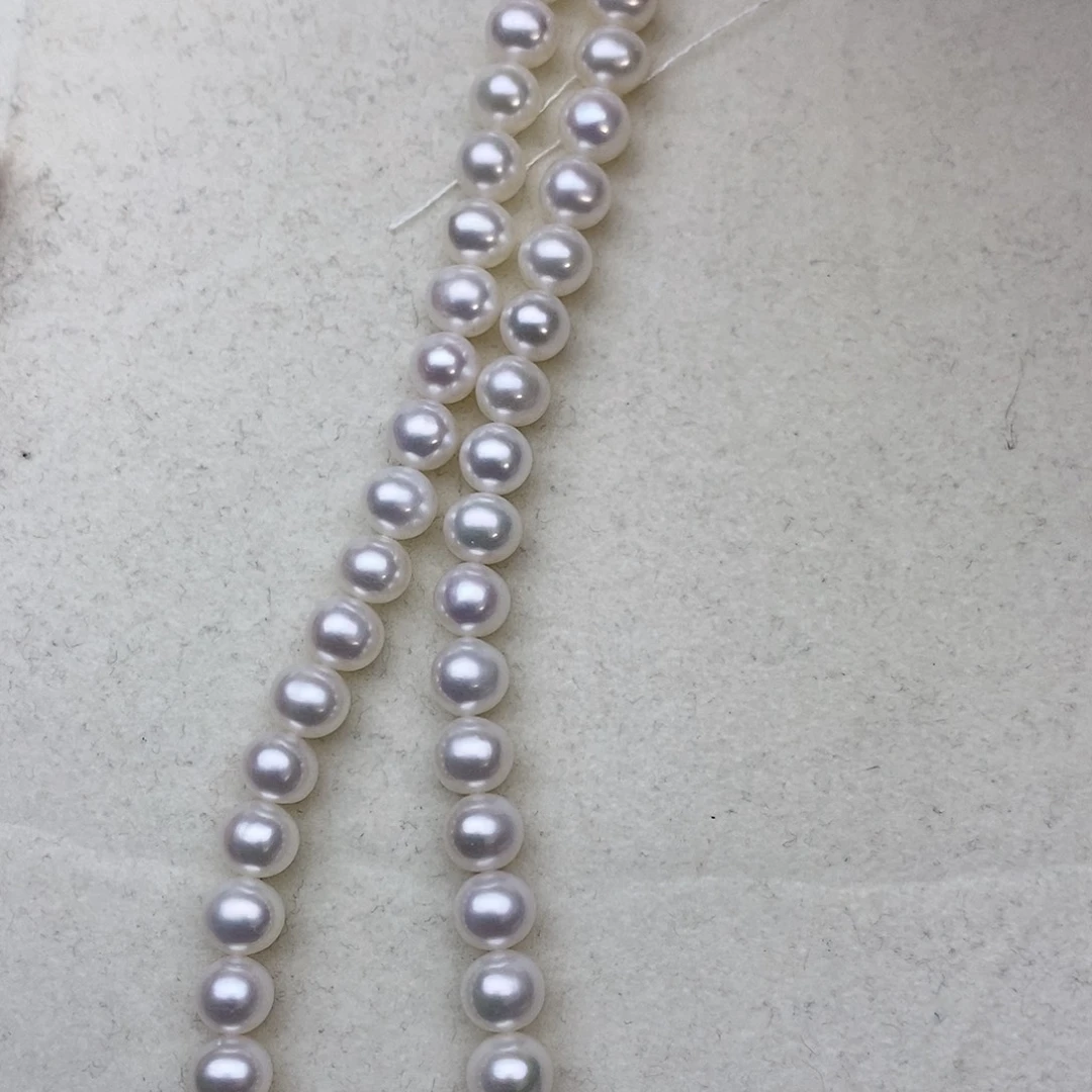 淡水珍珠颈饰未镶嵌雨**啊