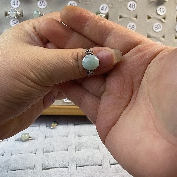 未镶嵌戒指翡翠观*缅甸