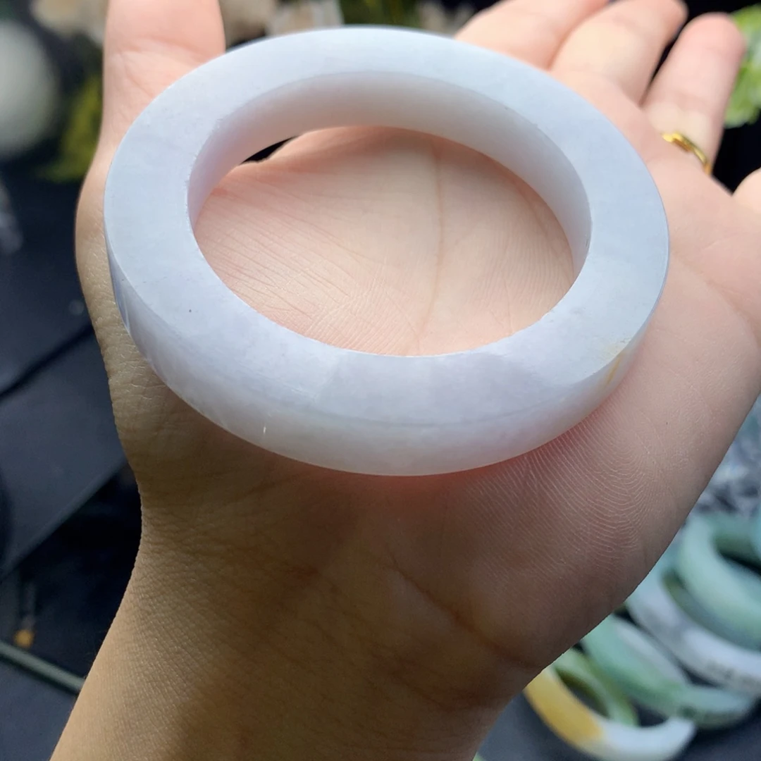定制翡翠未镶嵌手镯51-55