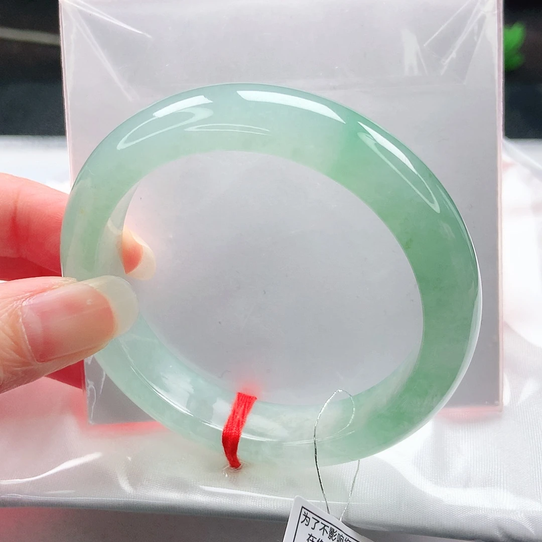 未镶嵌手镯翡翠54圈