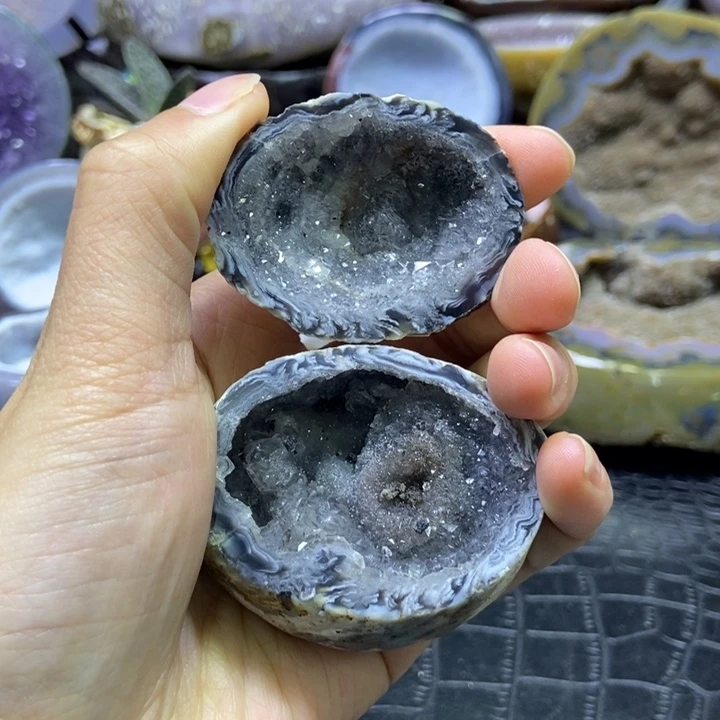 水晶蚕丝盆未镶嵌