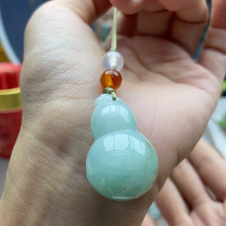 翡翠未镶嵌颈饰吊坠4
