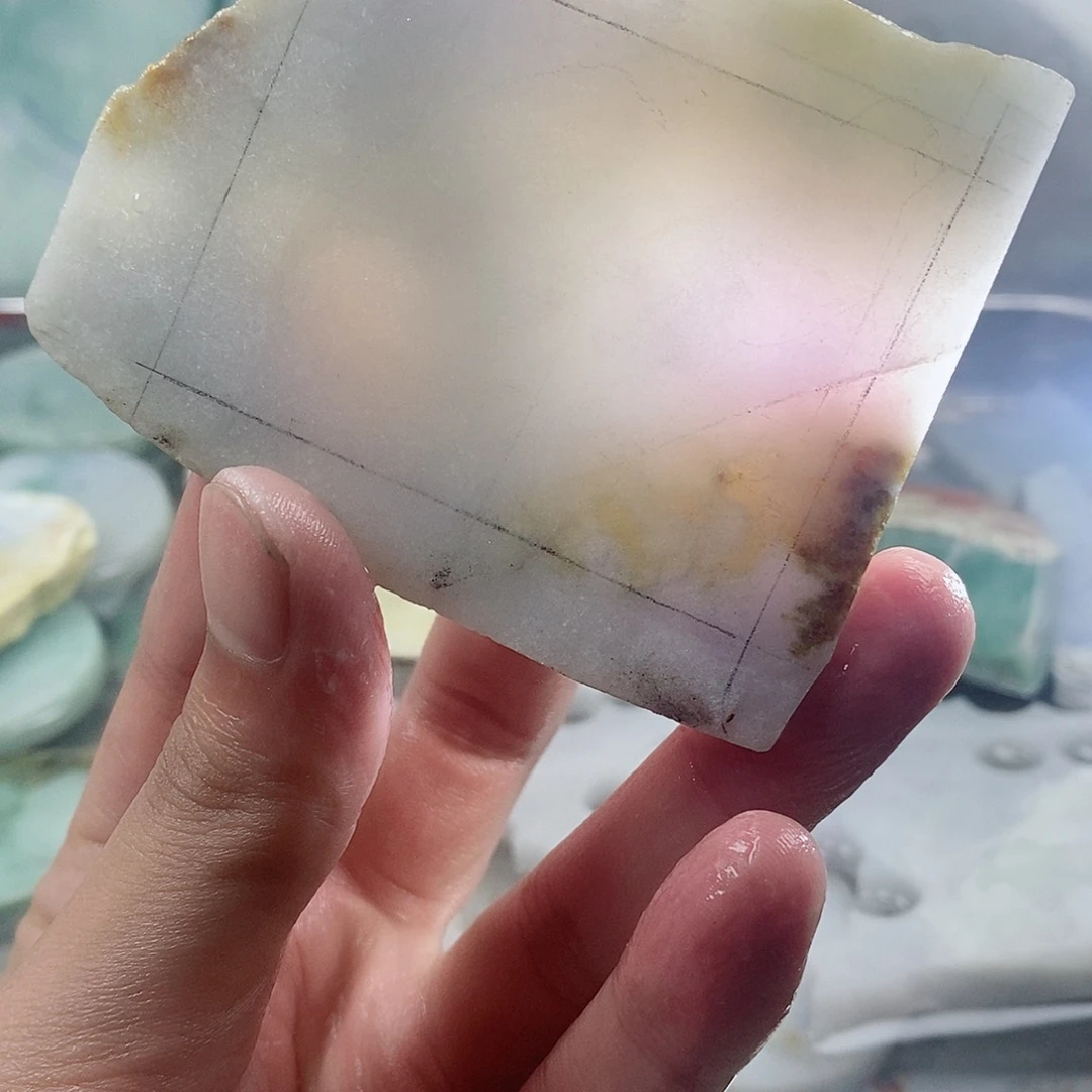 翡翠散珠天然缅甸翡翠a货35