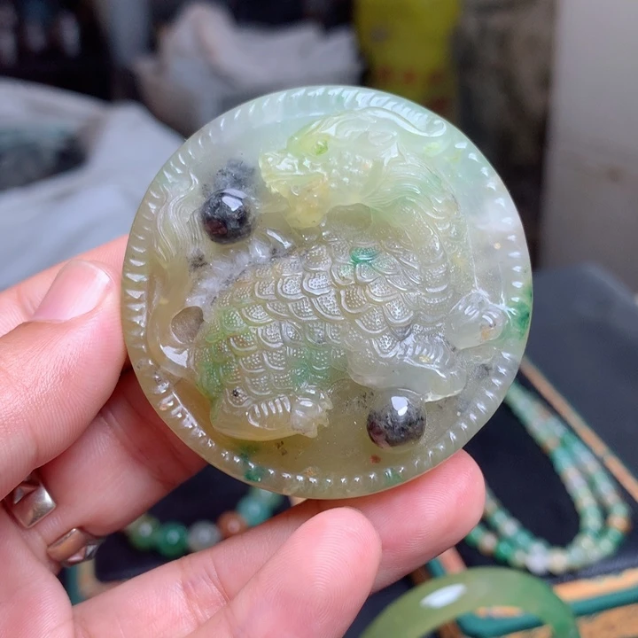 吊坠(不含链)未镶嵌石英质玉