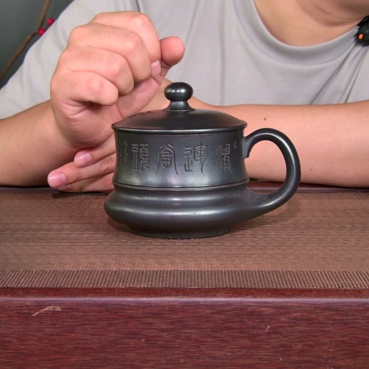 茶杯紫砂高货放漏