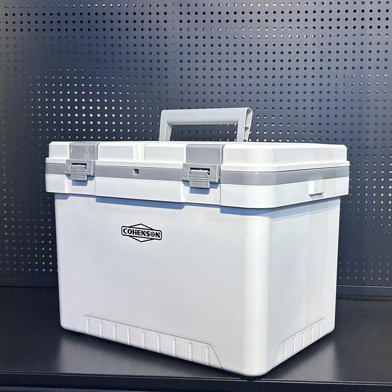25升户外保温箱冷藏箱全PU材质家用户外露营车载移动保冷24-72h