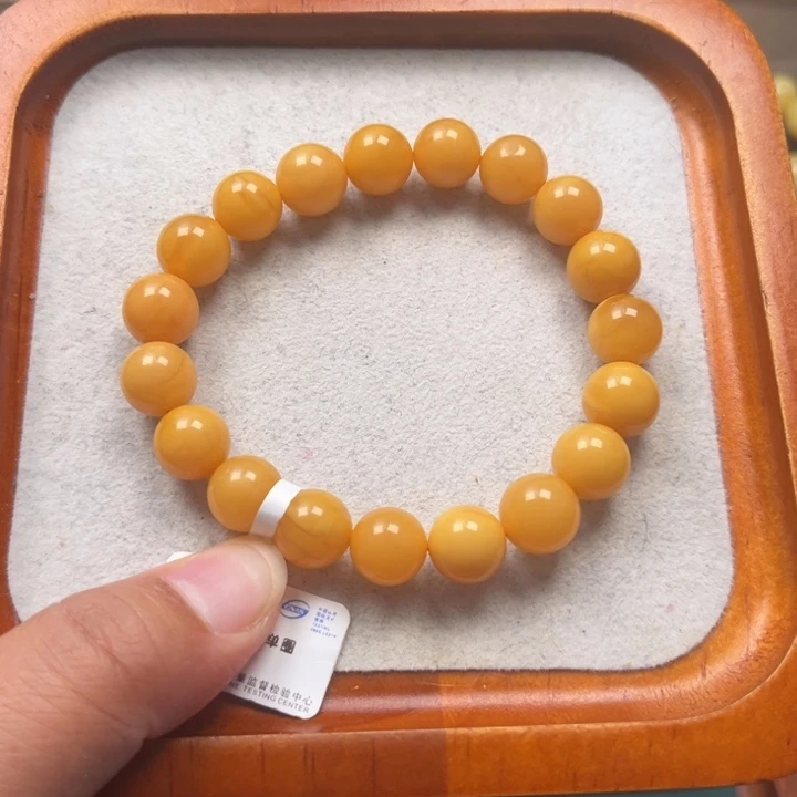 琥珀未镶嵌珠宝奇石M182号10+鸡油红