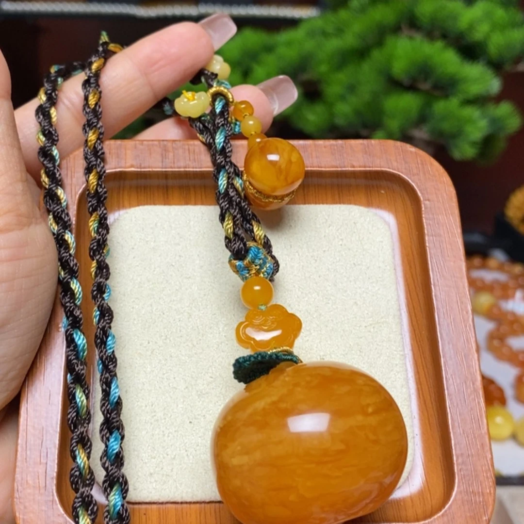 【闪购商品】蜜蜡颈饰未镶嵌项链