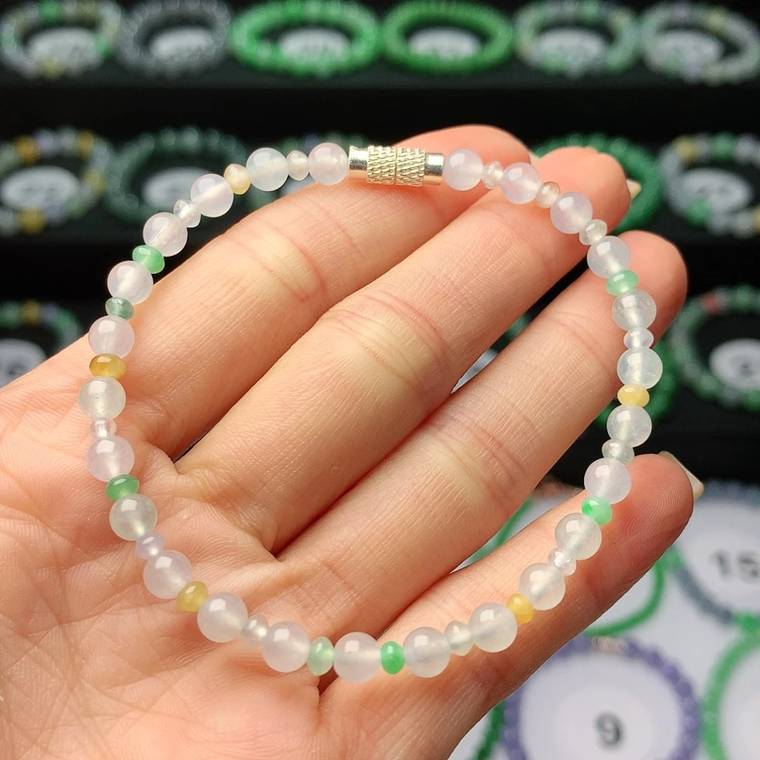 未镶嵌手链翡翠翡翠