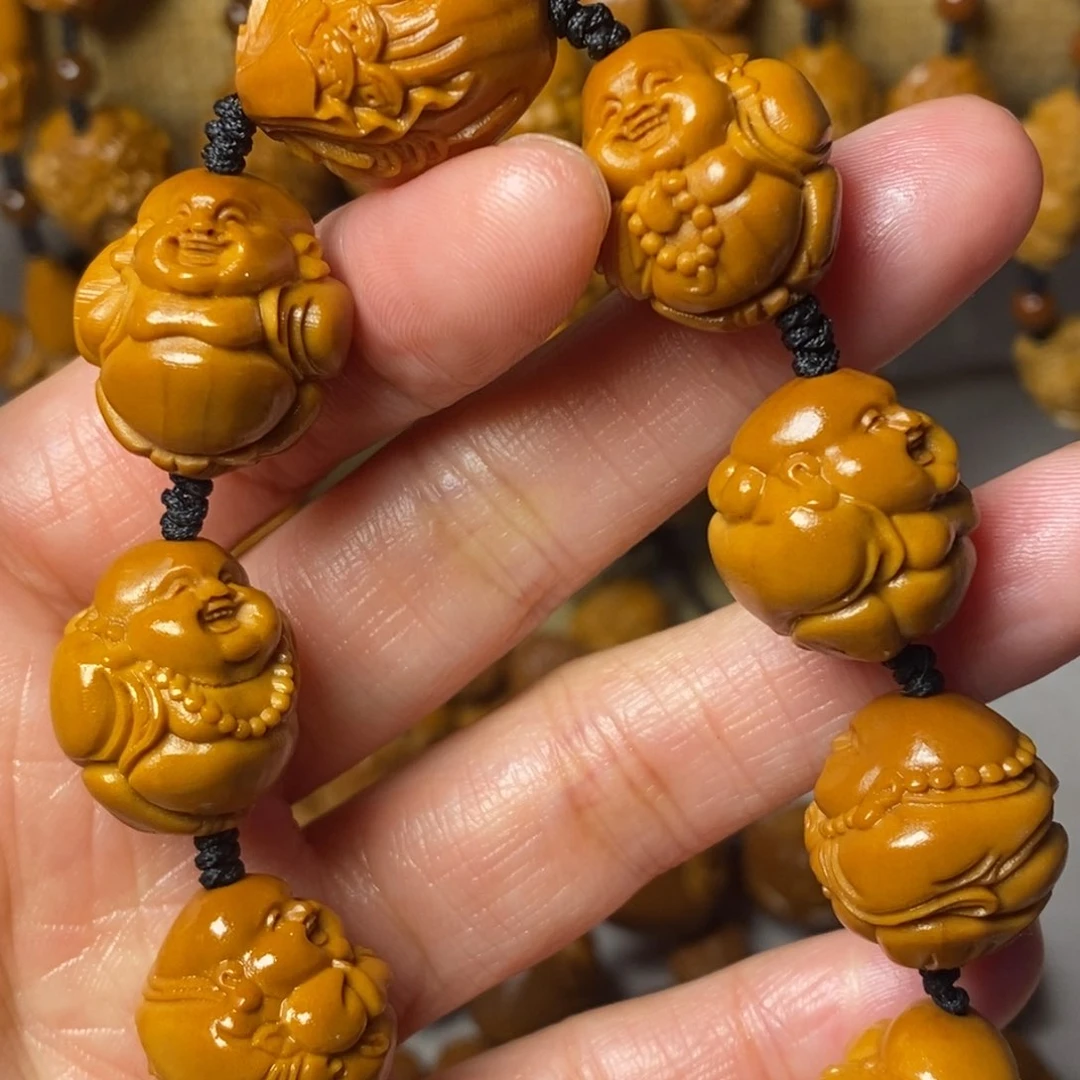 橄榄核手串/手链八大弥勒