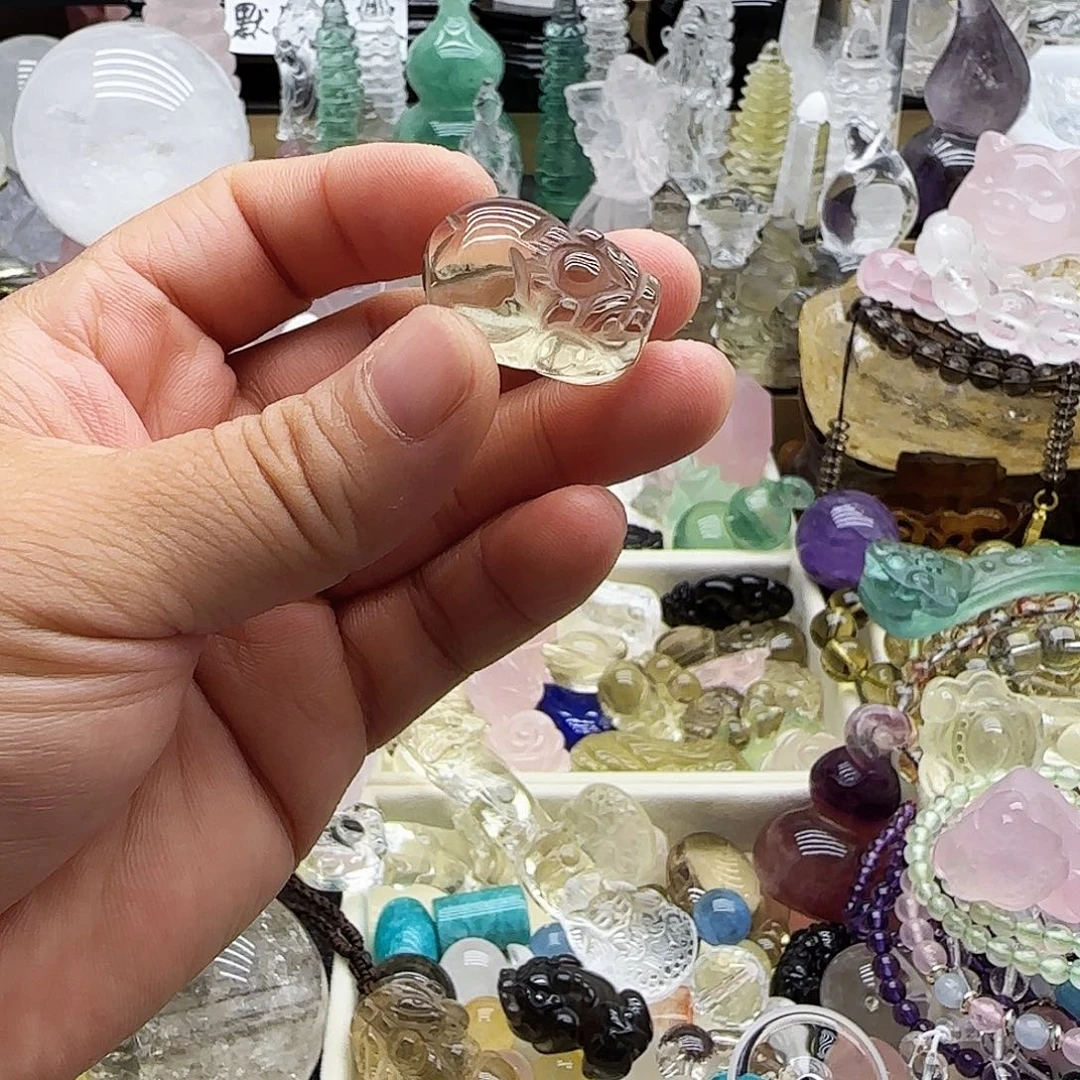 未镶嵌车挂水晶摆件