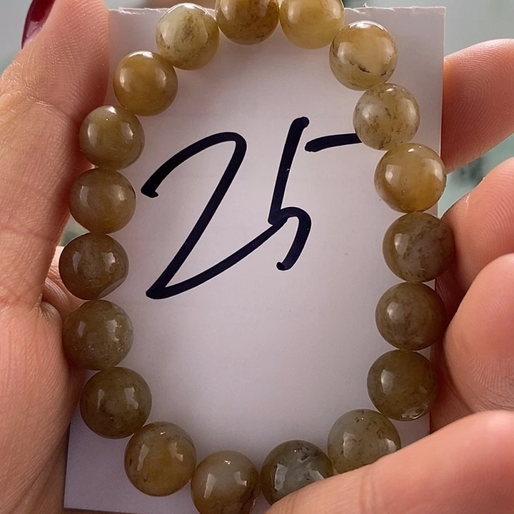 和田玉手链未镶嵌有瑕