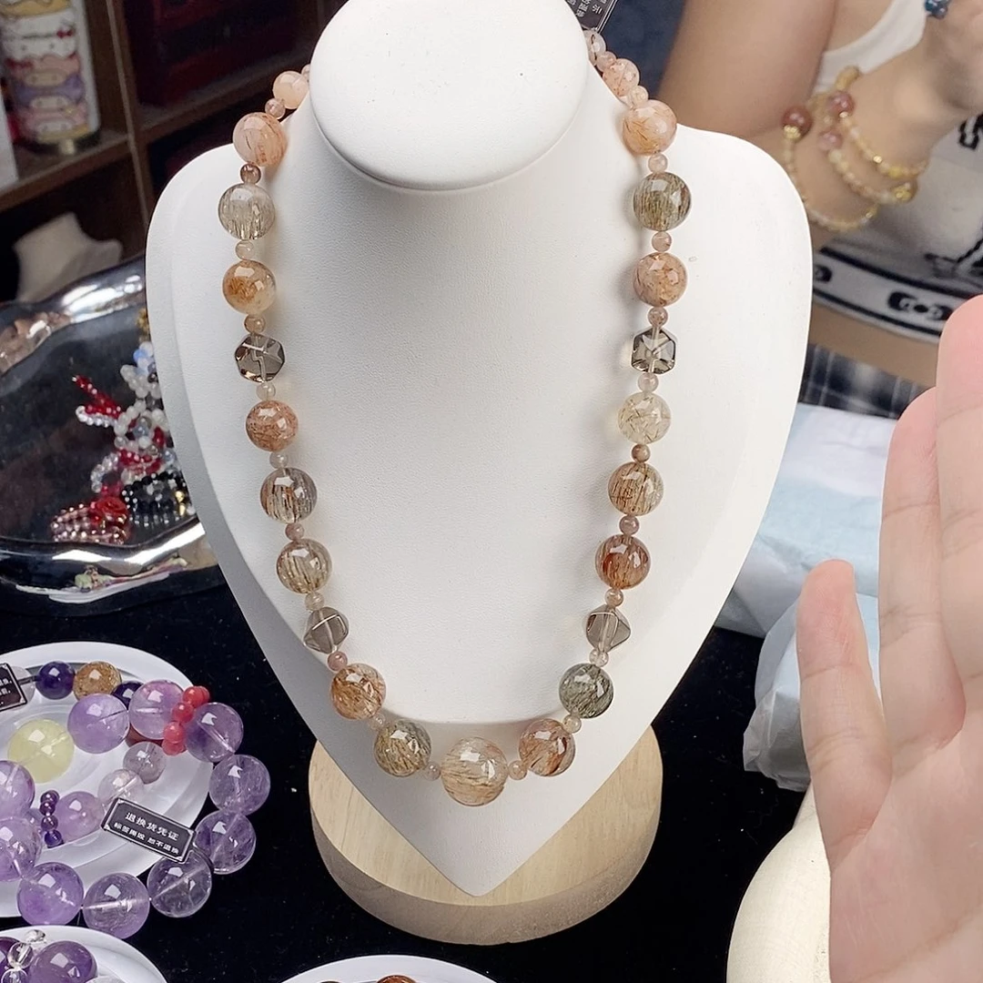 手链水晶银S925镀金镶嵌