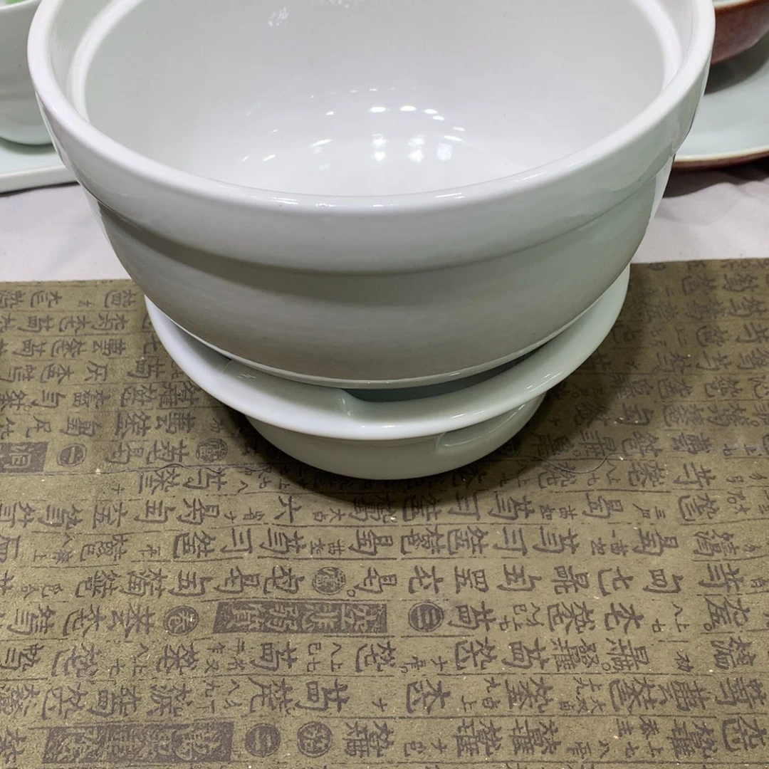 陶景德镇粗陶复古盘碗微瑕