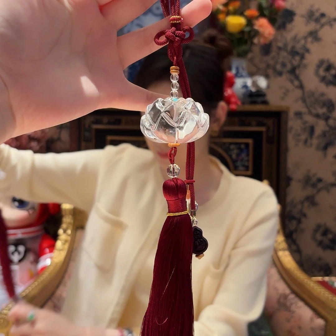 水晶车挂未镶嵌挂件