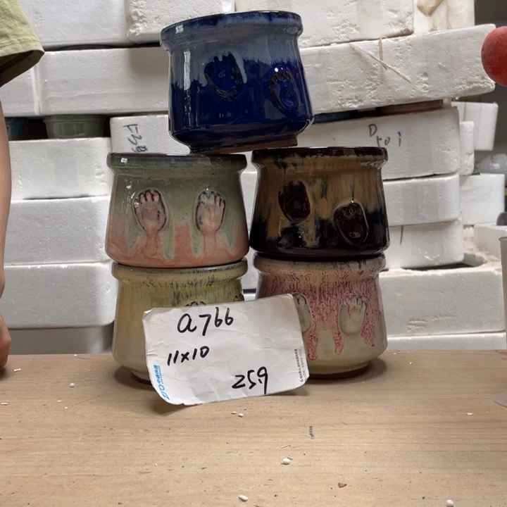 粗陶多肉花盆微瑕766