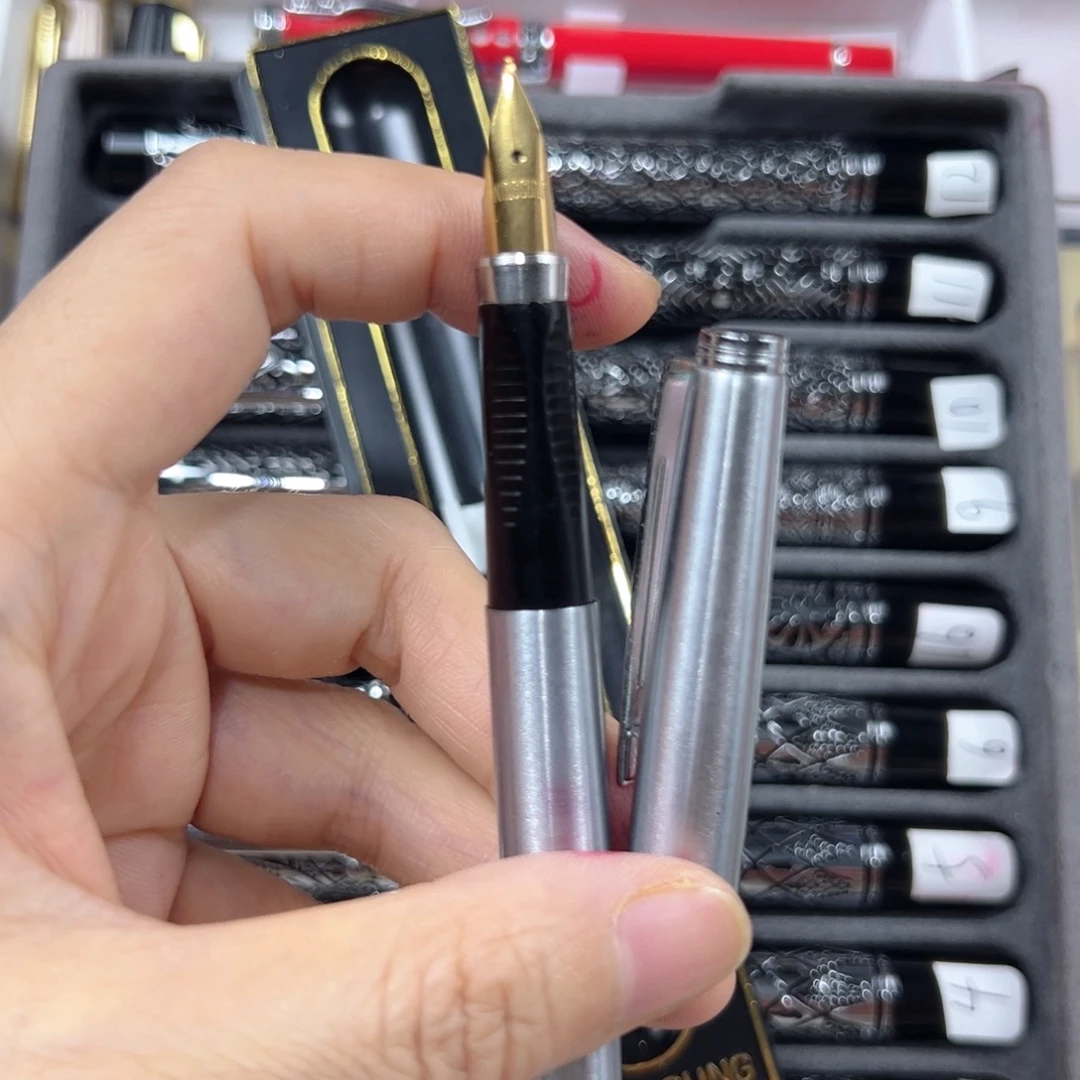 便携式永生500出口版全钢明尖0.5吸墨器可卸带盒子