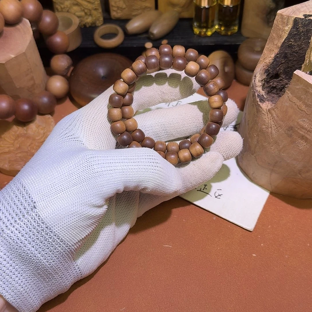 檀香木百年老山檀香8×9×23颗黑横沉