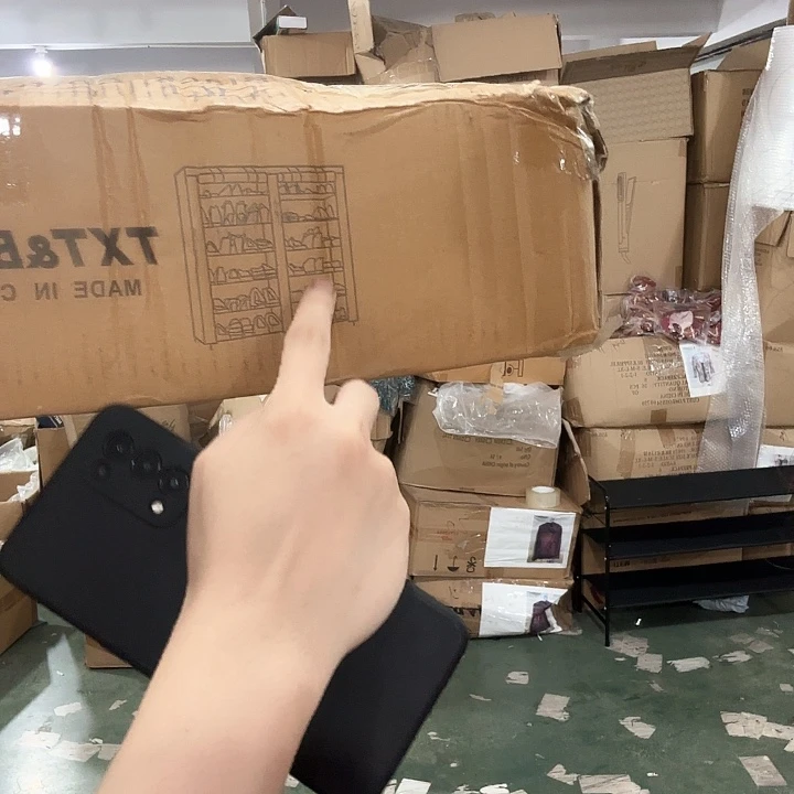 毛绒多色鞋架置物架零食架