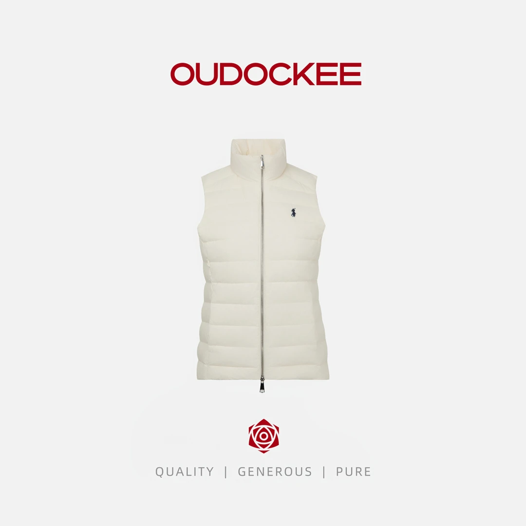 OUDOCKEE 鸥鸥【排骨马甲】女款保暖羽绒保暖高级感马甲 GACE877T