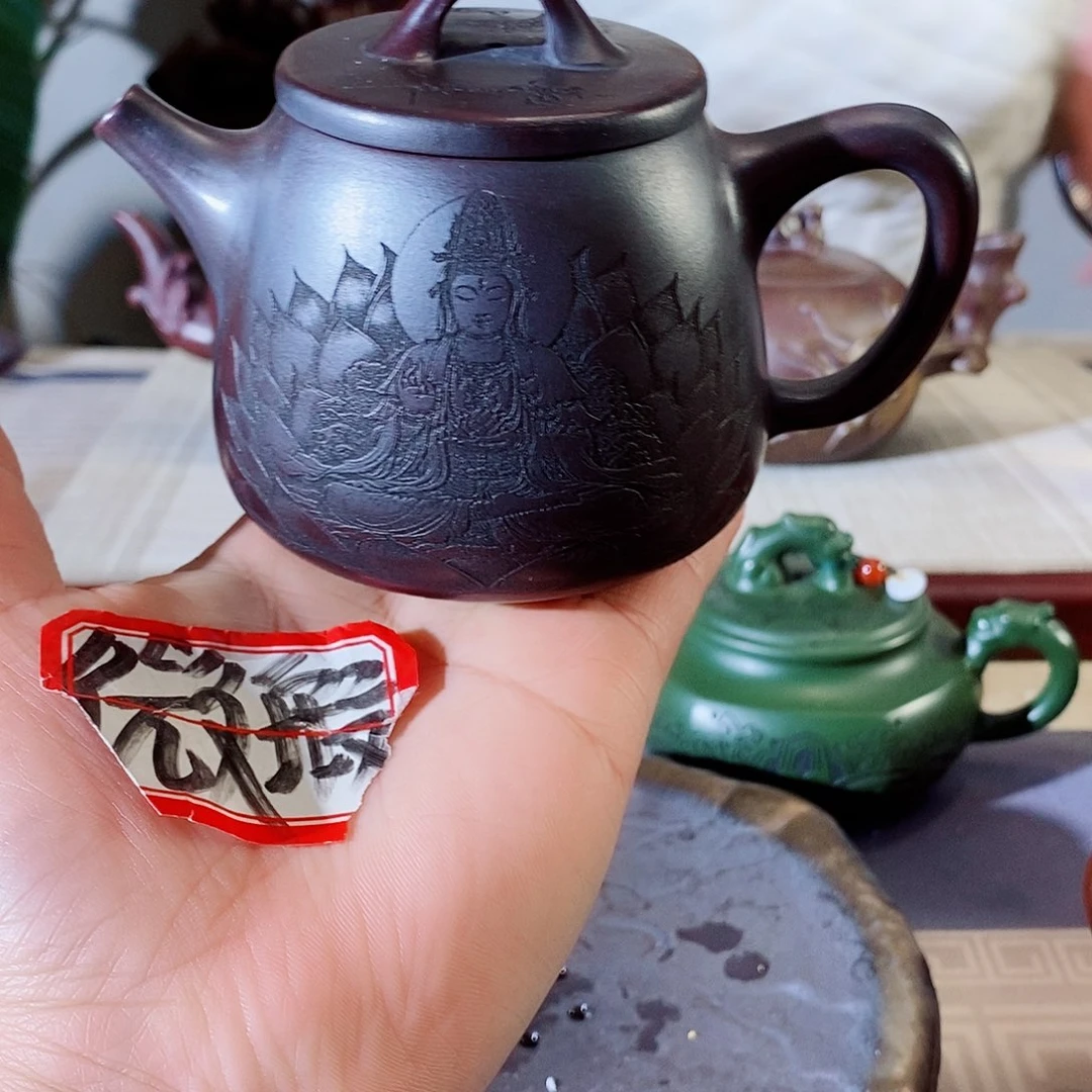 紫砂茶壶宜兴紫砂壶疯狂地