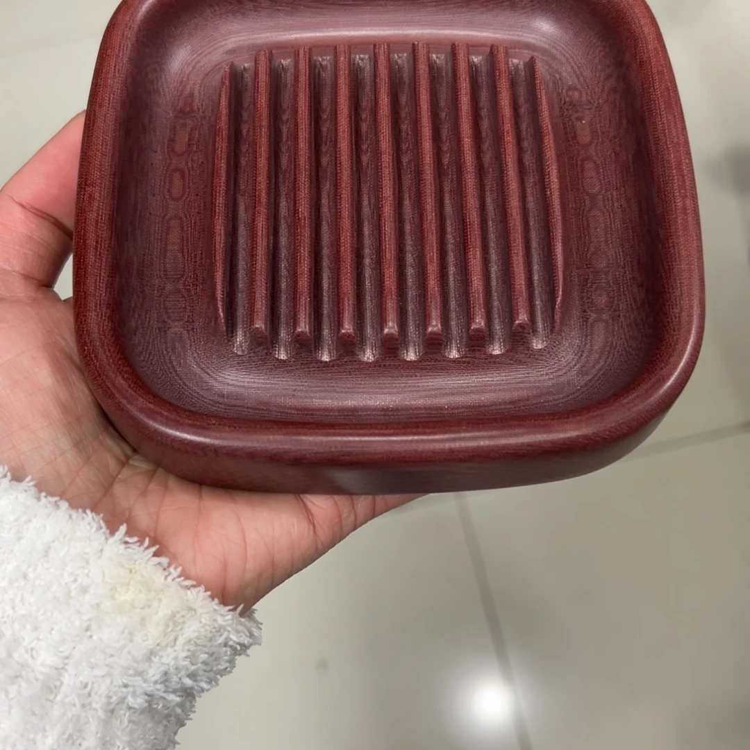 栖***神方形壶承 13*13*2.5