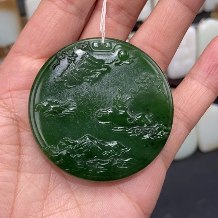 颈饰未镶嵌和田玉