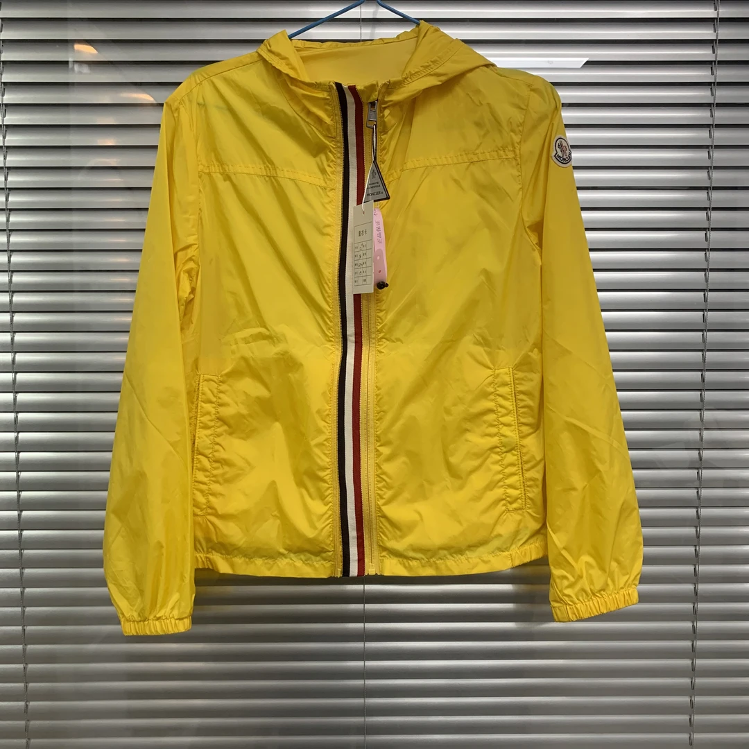 99新 MONCLER 黄色夹克外套/12Y/B01921