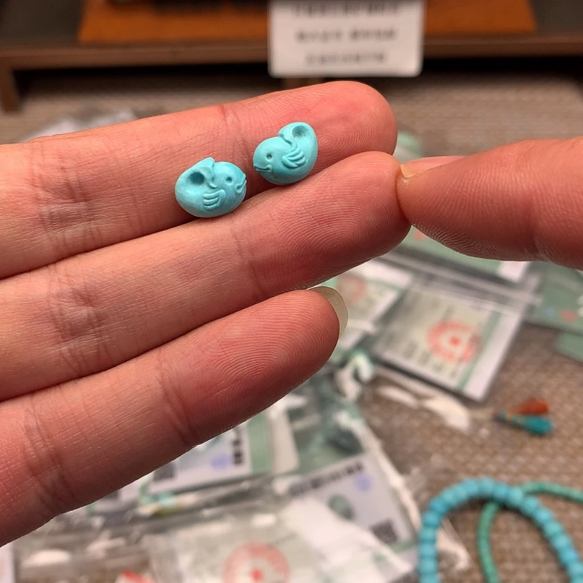 【闪购商品】未镶嵌绿松石颈饰9